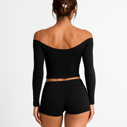 SOVA Off Shoulder Short Sleeves