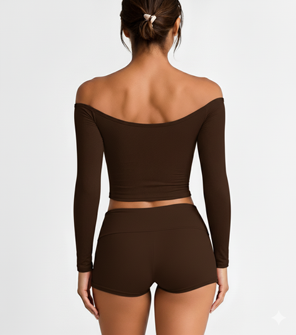 SOVA Off Shoulder Short Sleeves