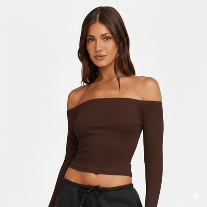 SOVA Off Shoulder Short Sleeves