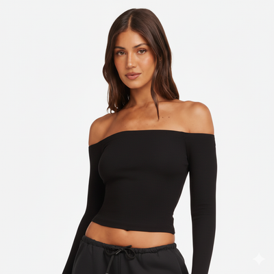 SOVA Off Shoulder Short Sleeves