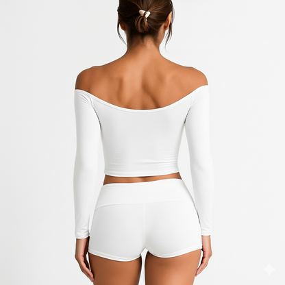 SOVA Off Shoulder Short Sleeves